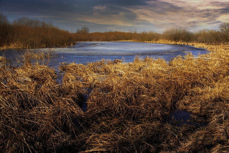 Fotobehang Rough nature landscape