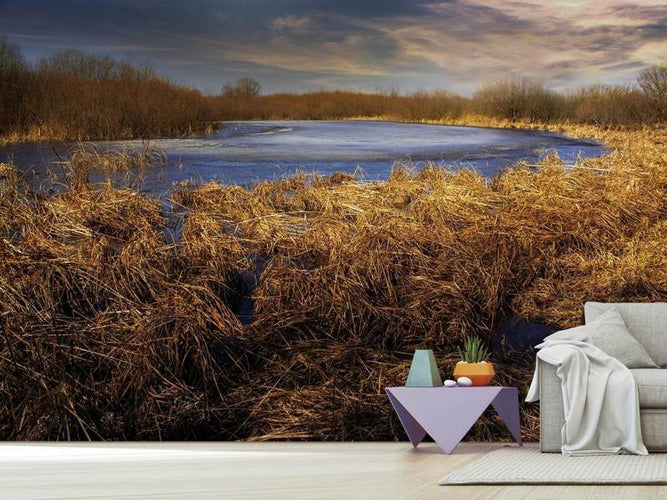Fotobehang Landschap