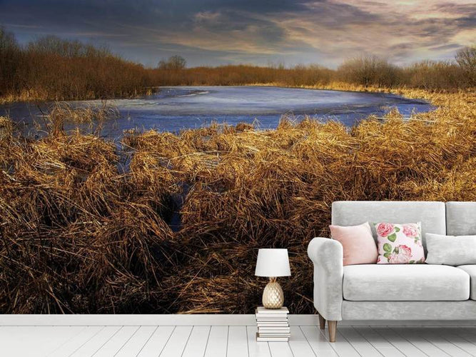 Fotobehang Landschap