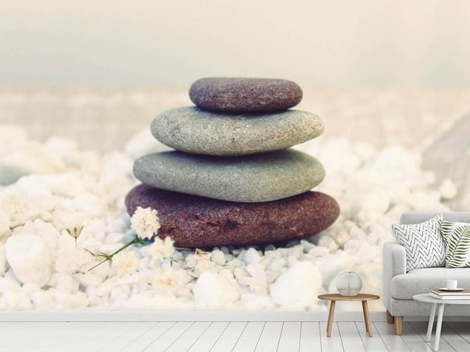 Fotobehang Zen Stenen
