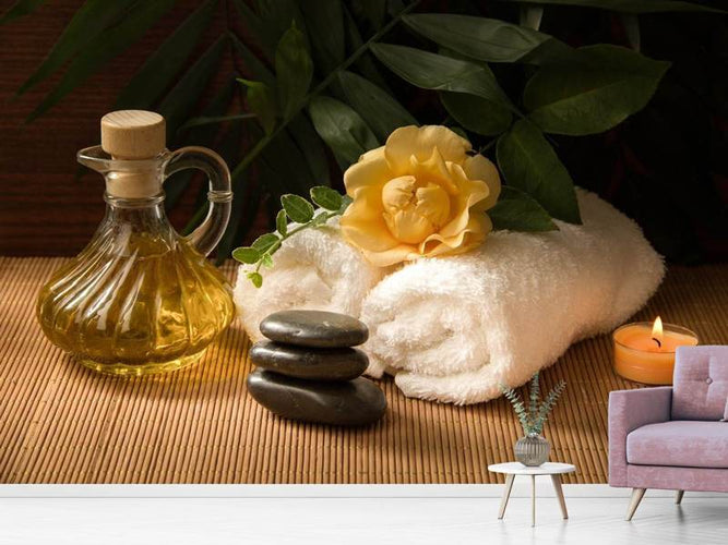 Fotobehang Wellness behandeling, Spa