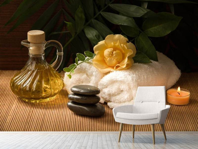 Fotobehang Wellness behandeling, Spa