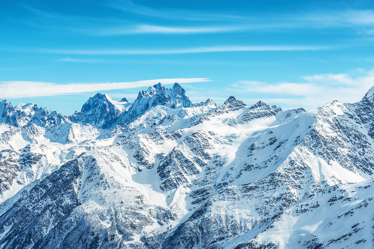 Fotobehang Alpine Panorama