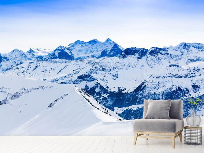 Fotobehang Zwitserse Alpen