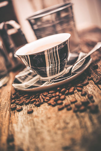 Fotobehang The Cup Of Coffee