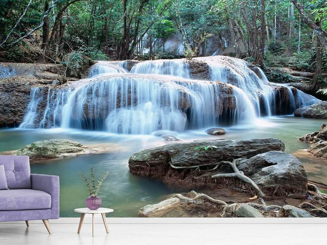 Fotobehang Prachtige waterval