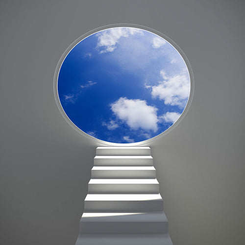 Fotobehang Stairway To Heaven