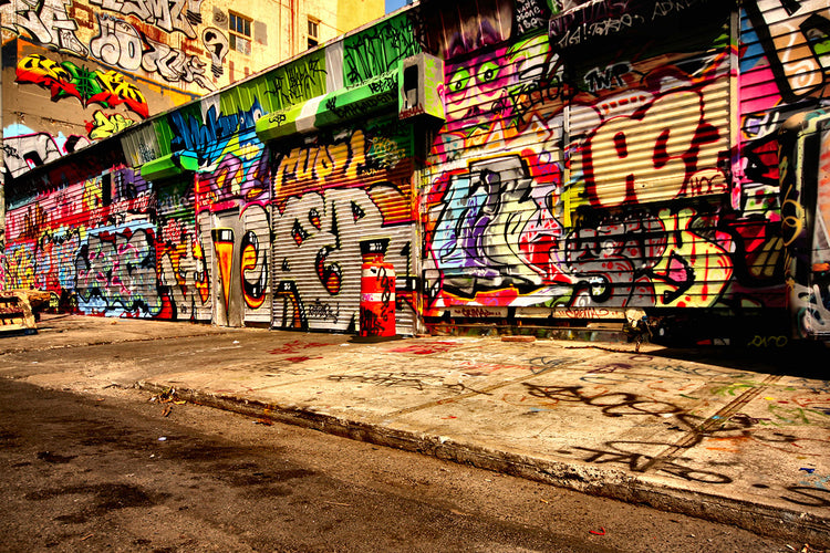 Fotobehang Graffiti NY