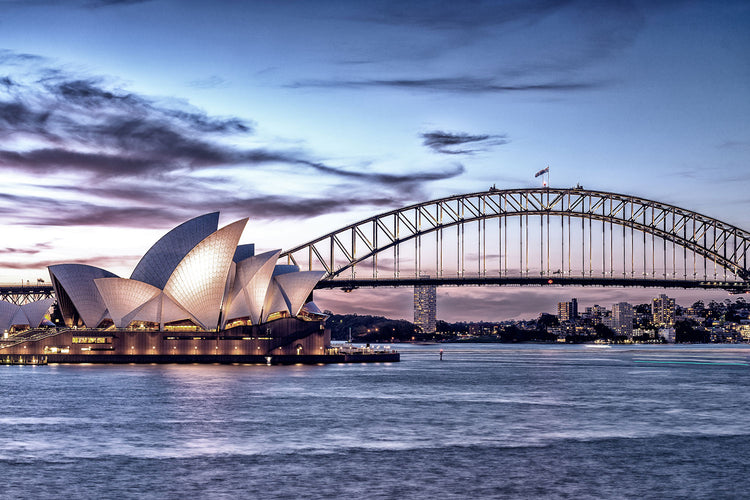 Fotobehang Skyline Sydney Opera House