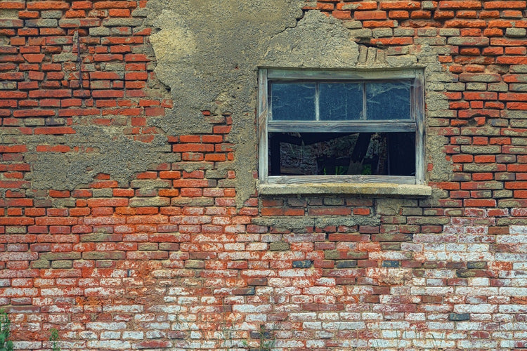 Fotobehang Old window
