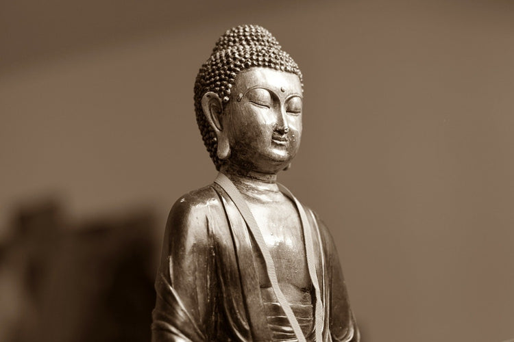 Fotobehang Buddha in meditation XL