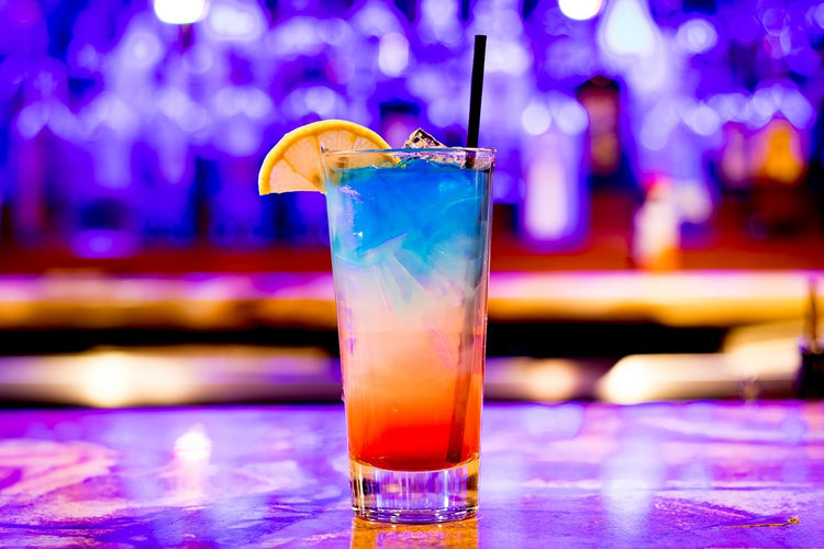 Fotobehang Colorful cocktail