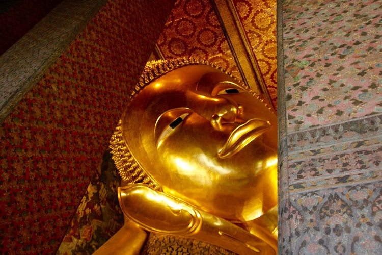 Fotobehang Close up Buddha