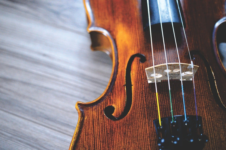 Fotobehang Close up violin 2