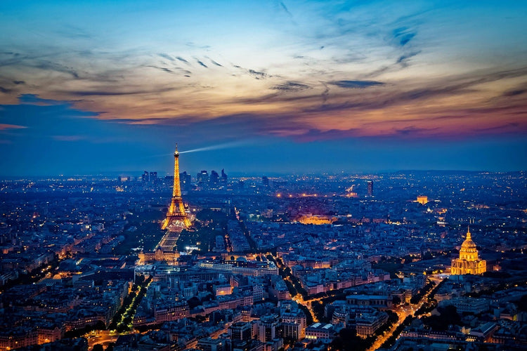Fotobehang The Eiffel Tower in France