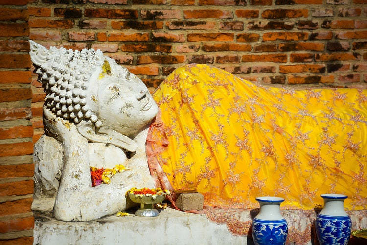 Fotobehang A Buddha in Thailand