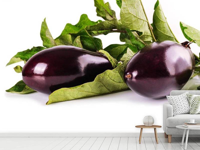 Fotobehang Verse aubergines