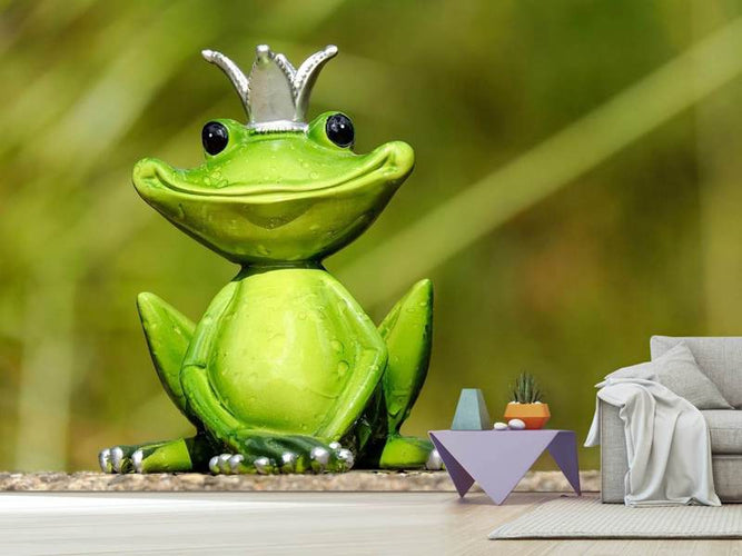 Fotobehang Mr. Frog, Kikker koning