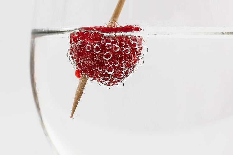 Fotobehang Raspberry Cocktail