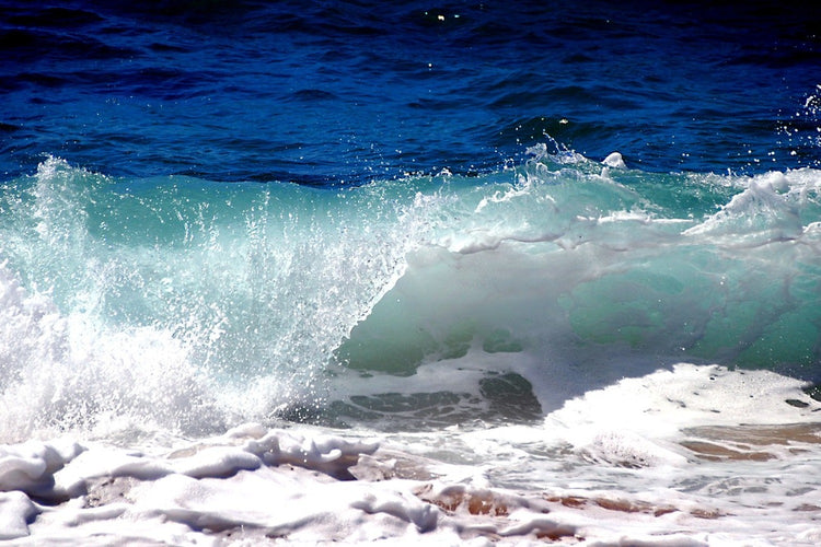 Fotobehang Powerful surf