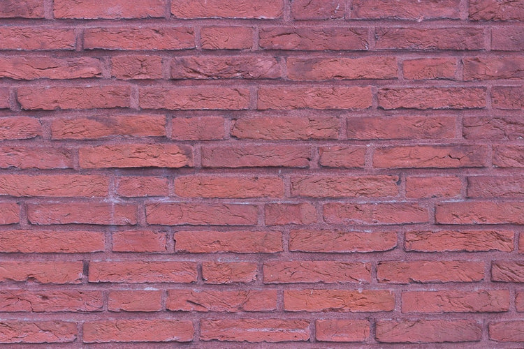 Fotobehang Lacquered clinker bricks