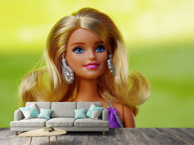Fotobehang Moderne prinses Barbie