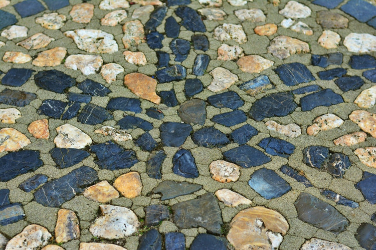 Fotobehang Stone mosaic