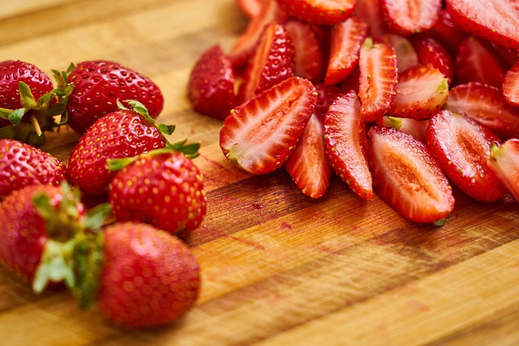 Fotobehang Sweet strawberries