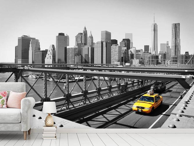 Fotobehang Taxi in New York