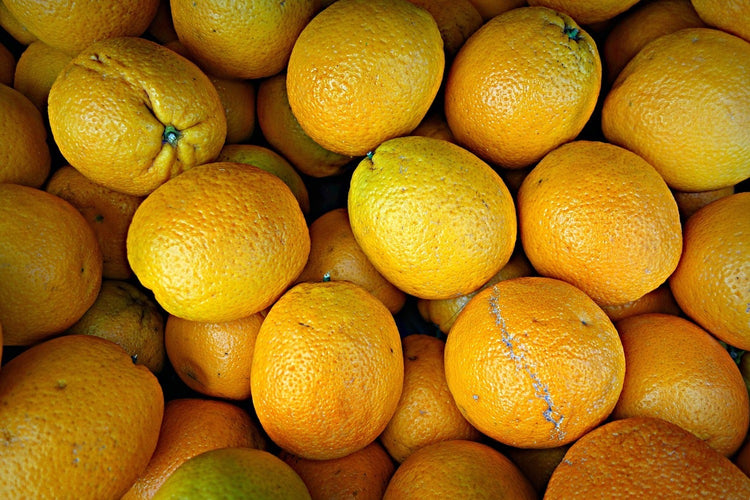Fotobehang Many oranges